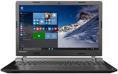 Lenovo Ideapad 100 15.6" kannettava (musta)