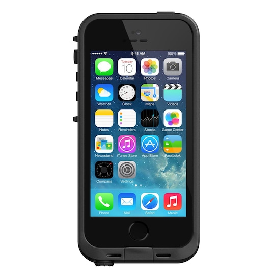 LifeProof suojakotelo iPhone 5s (musta)