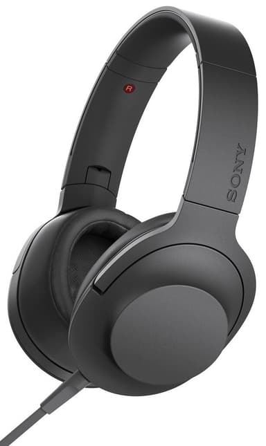 Sony MDR-100AAPB around-ear kuulokkeet (musta)