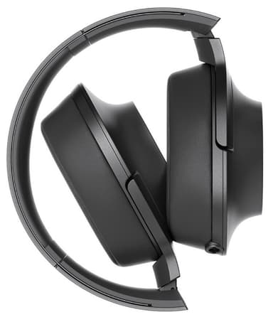 Sony MDR-100AAPB around-ear kuulokkeet (musta)