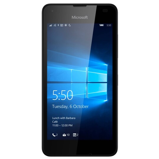 Microsoft Lumia 550 älypuhelin (musta)