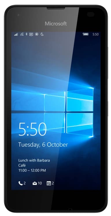 Microsoft Lumia 550 älypuhelin (musta)