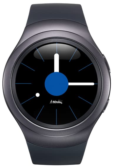 Samsung Gear S2 älykello (tumma ruostumaton teräs)