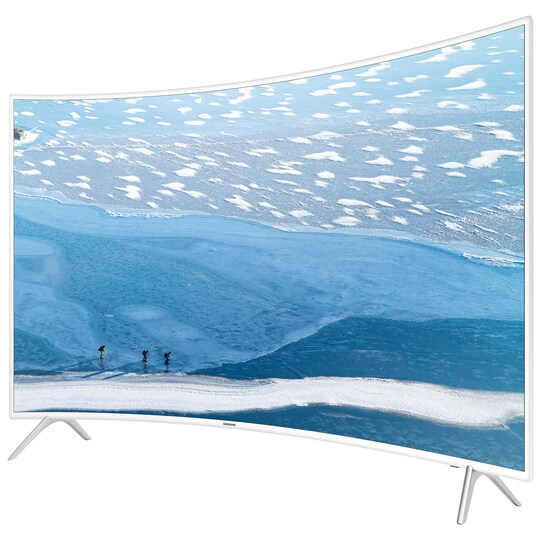 Samsung Curved 55" Smart TV UE55KU6515UXXE (valkoinen)
