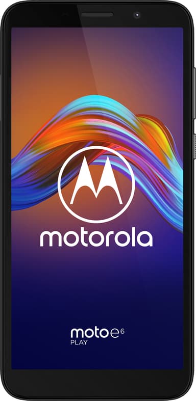 Motorola Moto E6 Play älypuhelin 2/32 GB (Steel Black)