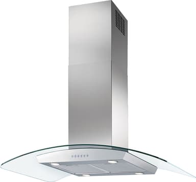 Savo IH-6809-S liesituuletin 90 cm teräs/lasi