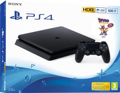 PlayStation 4 Slim 500 GB + Spyro Reignited Trilogy