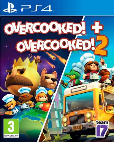 Overcooked! ja Overcooked! 2 (PS4)