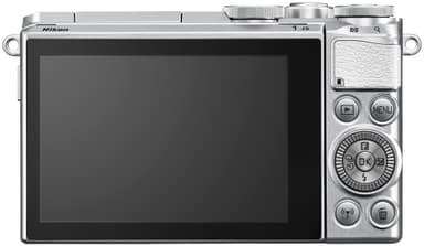 Nikon 1 J5  järjestelmäkamera + 10-30 mm (valk)