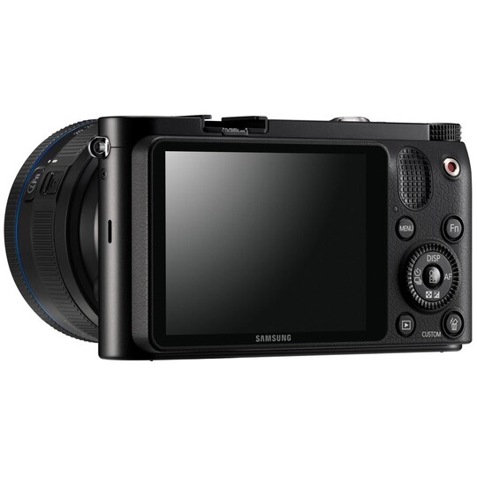 Samsung NX1000 järjestelmäkamera + 20-50mm (musta)