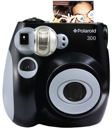 Polaroid analoginen pikakamera Pic-300 (musta)