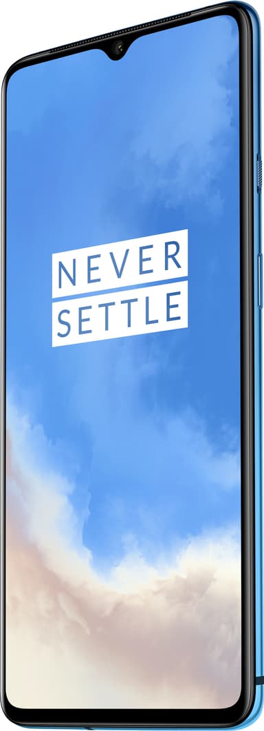 OnePlus 7T älypuhelin 8/128 GB (jäänsininen)