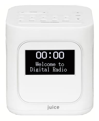 JUICE Time kannettava radio SJUTWH14E (valkoinen)