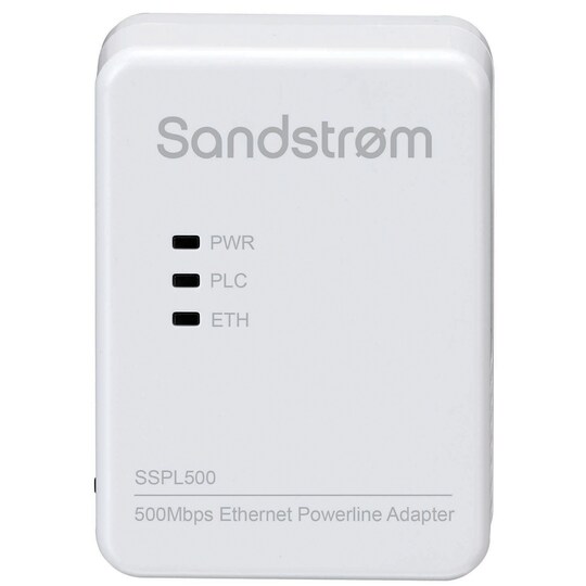 Sandstrøm Powerline 500Mbps verkkokantaman laajennin