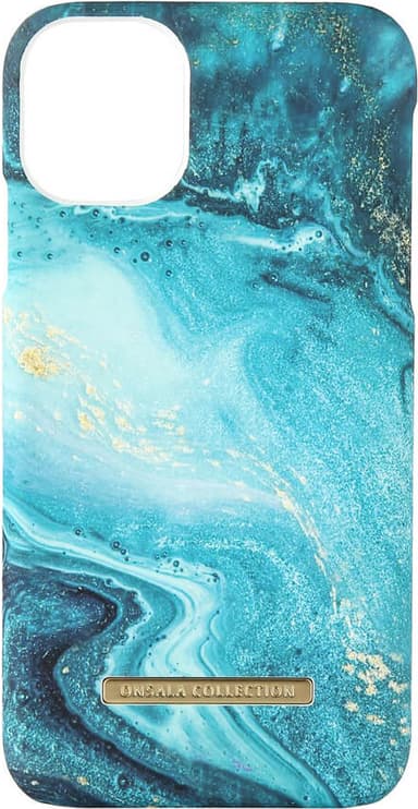 Mobilskal Soft Blue Sea Marble - iPhone 11