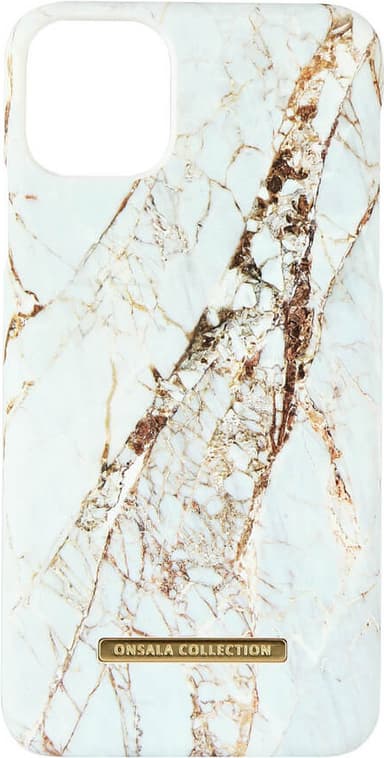 Mobilskal Soft White Rhino Marble - iPhone 11 Pro Max