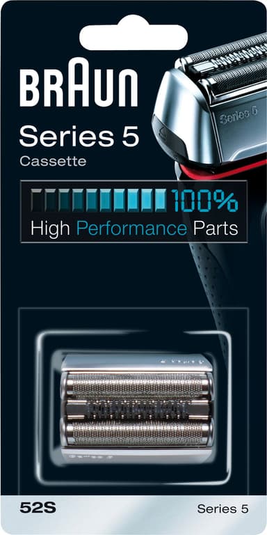 Braun Series 5 ajopää 52S (hopea)