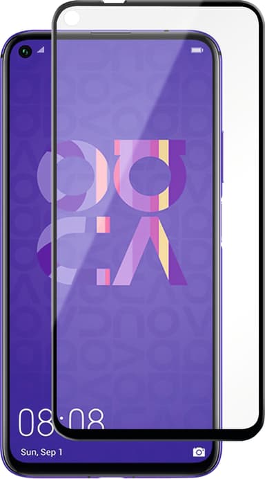 Panzer Full-Fit Huawei Nova 5T näytönsuoja (musta)