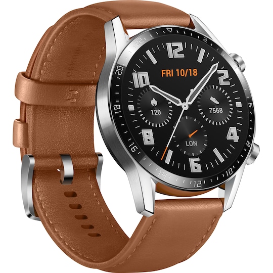 Huawei Watch GT2 älykello 46 mm (hopea)