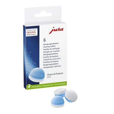 JURA puhdistustabletit 6-pakkaus