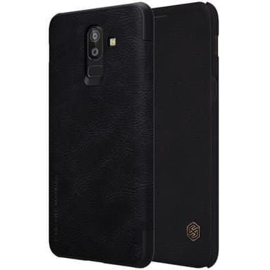 NILLKIN Flip kotelo Korttipaikalla Samsung Galaxy J8 2018, Musta