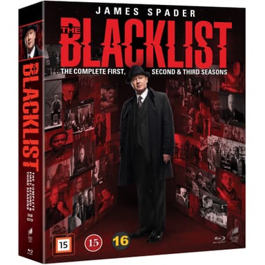 Blacklist kaudet 1-3 (Blu-ray)