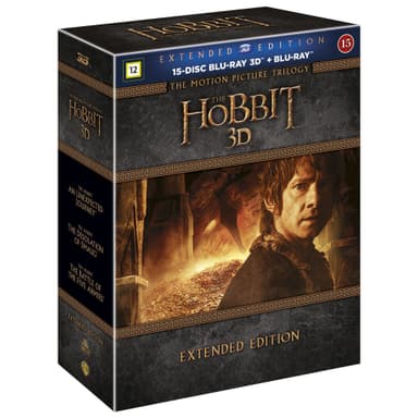 Hobbit Trilogy - Pidennetty versio (3D Blu-ray)