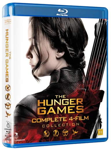 The Hunger Games - Complete 4 Film Collection (Blu-ray)