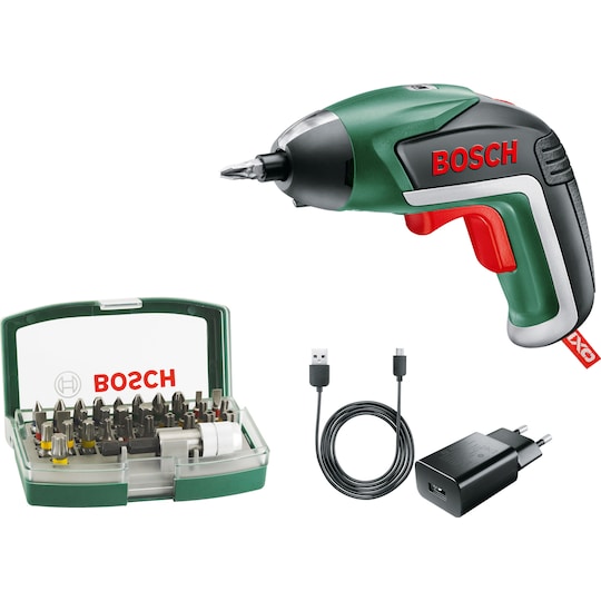Bosch Ixo akkuruuvinväännin 32-osaisella kärkisarjalla