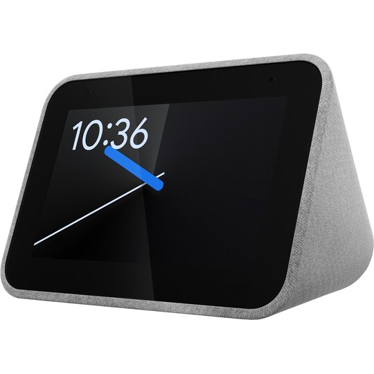 Lenovo Smart Clock Google Assistant virtuaaliavustajalla (harmaa)
