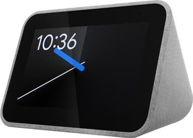 Lenovo Smart Clock Google Assistant virtuaaliavustajalla (harmaa)