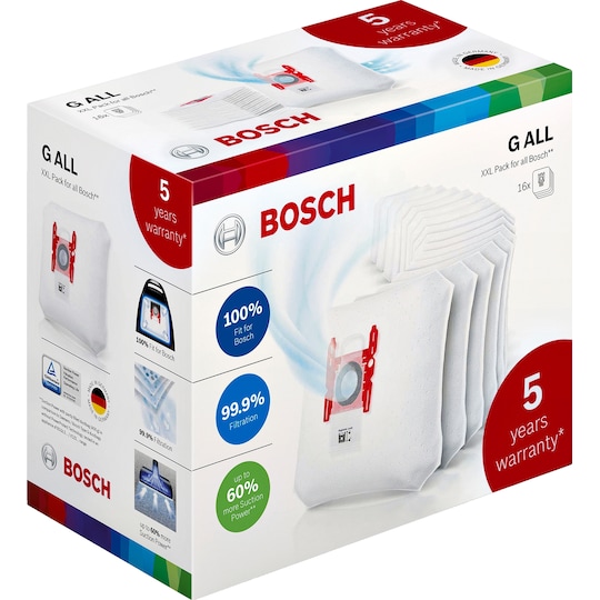 Bosch pölypussit BBZ16WGALL (16 kpl)