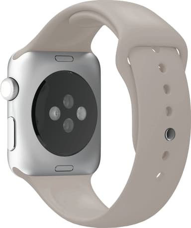 Puro Icon Apple Watch silikoninen urheiluranneke 42/44/45 mm (harmaa)
