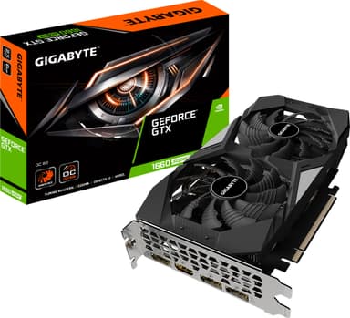 Gigabyte GeForce GTX 1660 Super OC näytönohjain