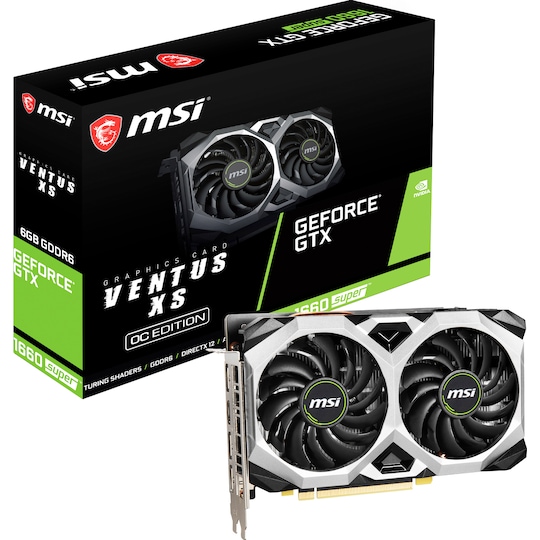 MSI GeForce GTX 1660 Super Ventus XS näytönohjain