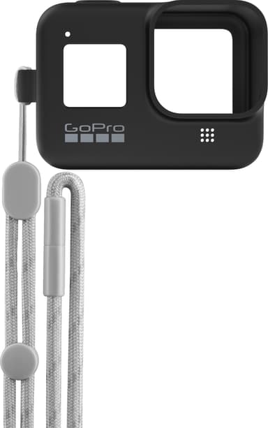 GoPro suojakuori + hihna (musta)