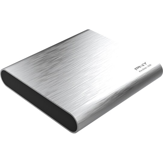 PNY Pro Elite USB-C 3.1 kannettava SSD muisti 500 GB (hopea)