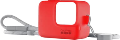 GoPro suojakuori + hihna (punainen)