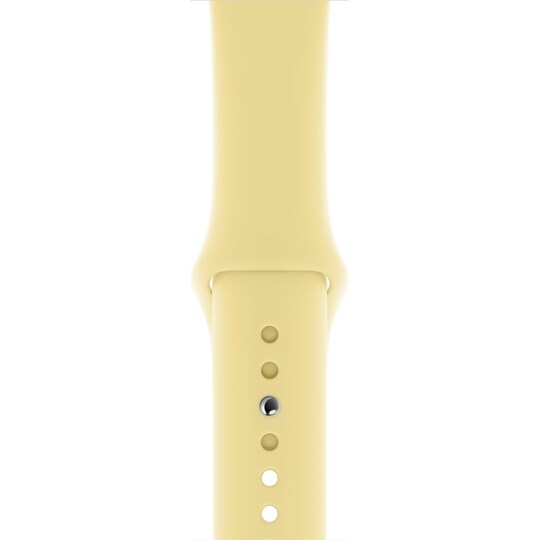 Apple 44 mm Sport ranneke - S/M & M/L (Lemon Cream)