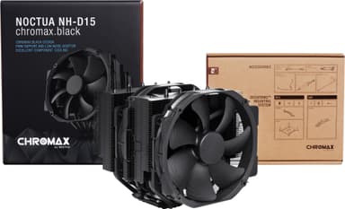Noctua NH-D15 prosessorijäähdytin (chromax.black)