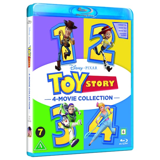 TOY STORY 1-4 BOX (Blu-Ray)