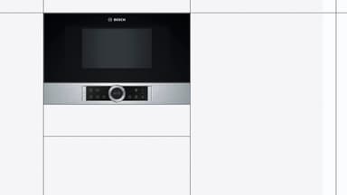 Bosch mikroaaltouuni BFR634GS1 integroitava