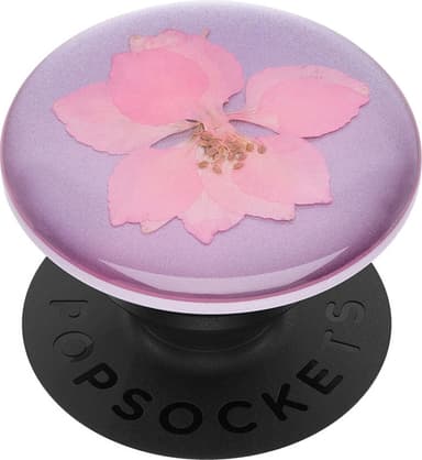 PopSockets Premium älypuhelimen pidike (Pressed Flower Delphinium)