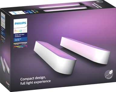 Philips Hue Play valopalkki tuplapakkaus (valkoinen)