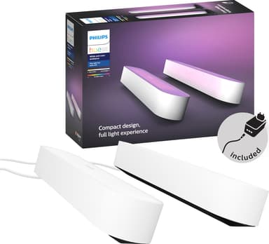 Philips Hue Play valopalkki tuplapakkaus (valkoinen)