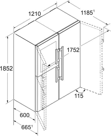 Liebherr Premium jääkaappipakastin