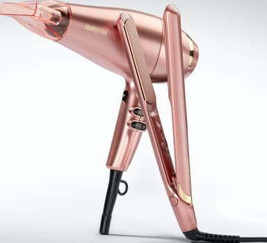 BaByliss Elegance suoristusrauta 2598PE (ruusukulta)