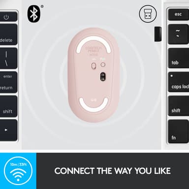 Logitech Pebble M350 langaton hiiri (ruusu)