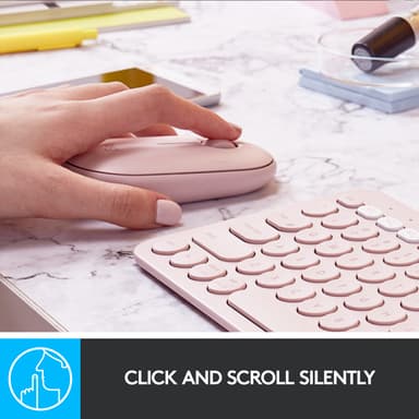 Logitech Pebble M350 langaton hiiri (ruusu)