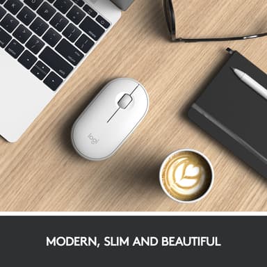 Logitech Pebble M350 langaton hiiri (valkoinen)